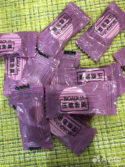 Маска для лица тканевая 10 шт 20 шт