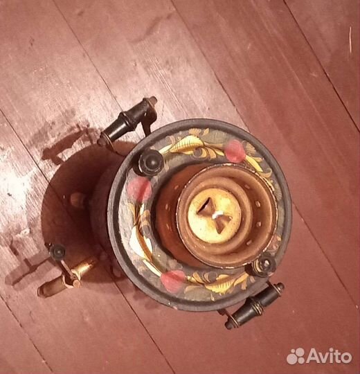 Самовар электрический хохломская роспись