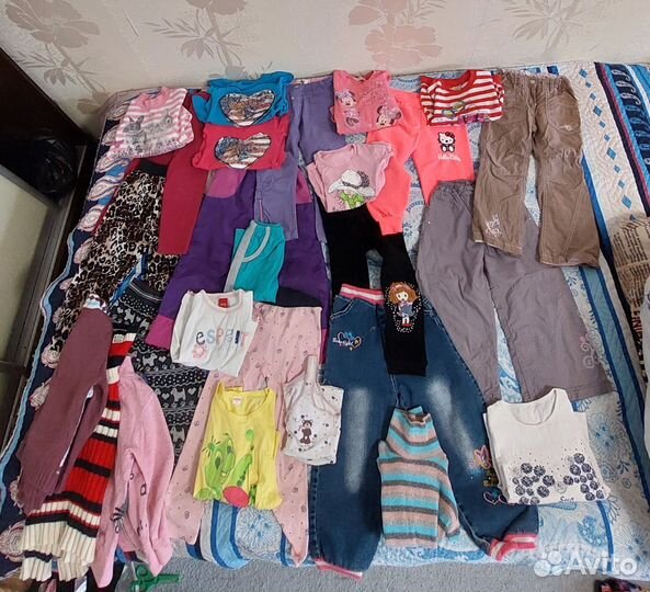 Вещи пакетом на девочку
