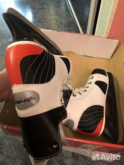 Коньки хоккейные Firemark (р.35 и 44) новые