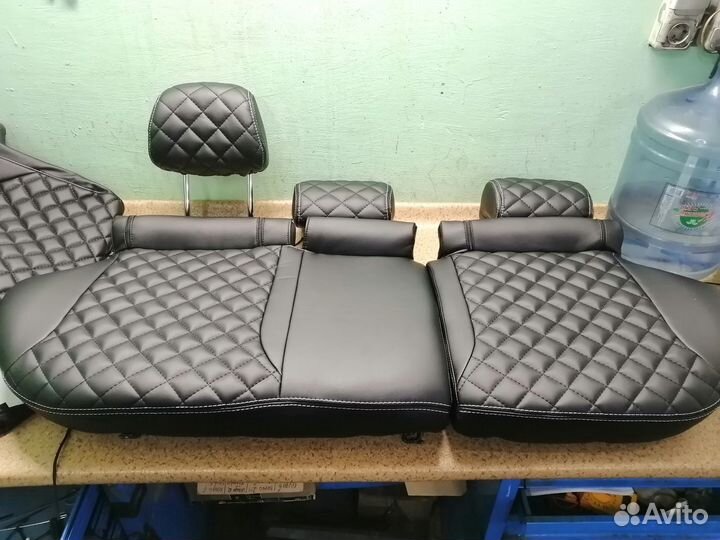 Чехлы в Ромб на Skoda Octavia А5 от Автопилот