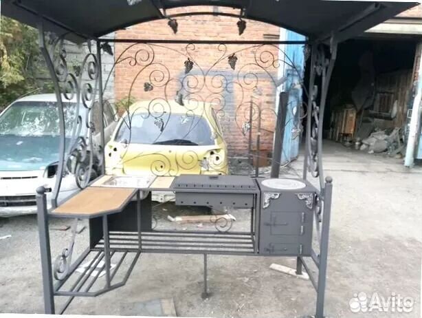 Мангал кованный