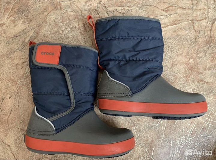 Сапоги crocs c9 и c11