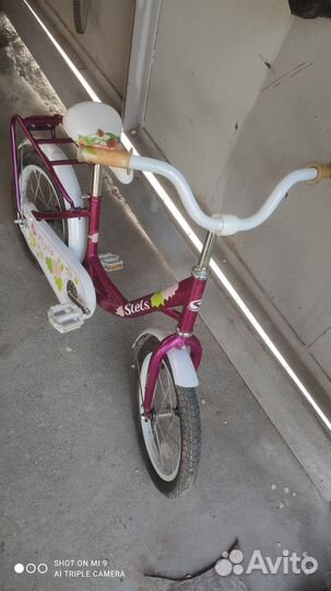 Детский велосипед stels, колеса на 16