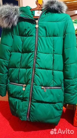 Пуховик зимний женский