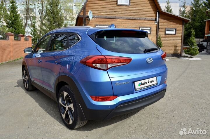 Hyundai Tucson 2.0 AT, 2016, 85 000 км