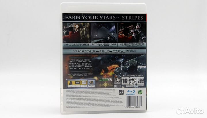 Turning Point Fall of Liberty для PS3