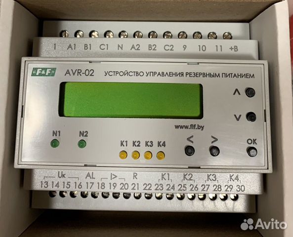 Система управления резервным питанием. Блок управления авр avr-02-g. f&amp;f авр avr-02-g ea04.006.005. зелио лоджик sr2b201fu. интеллектуальное реле zelio logic sr3b261bd.