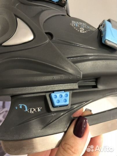 Коньки детские раздвижные 29-32