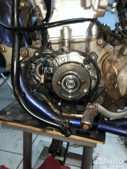 Двигатель yamaha yz 450f