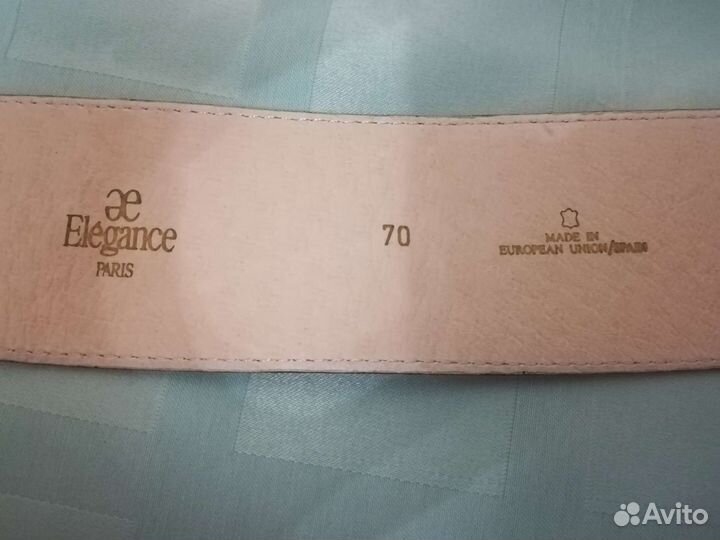 Кожанный женский ремень Elegance