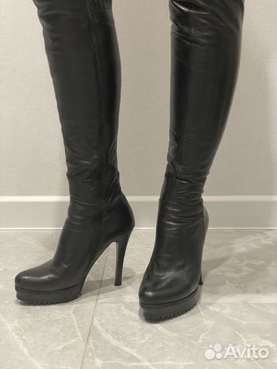 Сапоги ботфорты