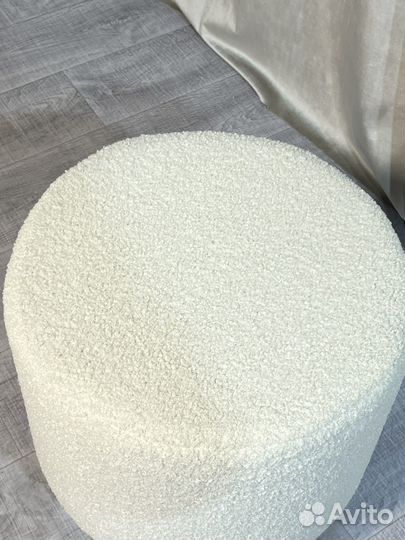 Пуф круглый букле