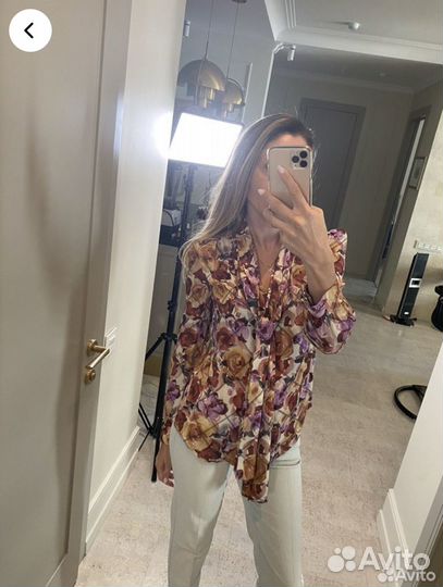 Блузка Thakoon US2 шелк новая