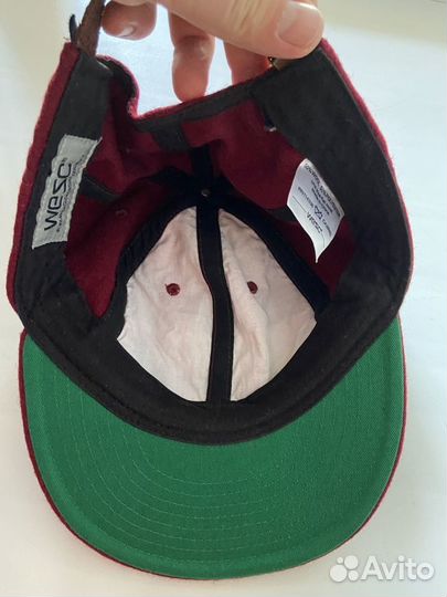 Шерстяная кепка/бейсболка Wesc