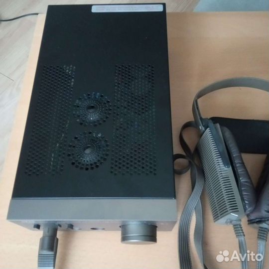 Наушники Stax Lambda Nova с усилителем Stax SRM-T1