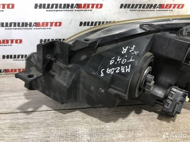 Фара правая Мазда 3 BL бл