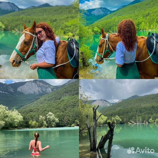 Конная прогулка к Бирюзовому озеру