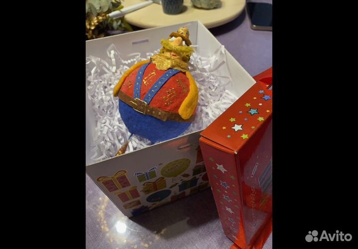 Ватные игрушки ручной работы