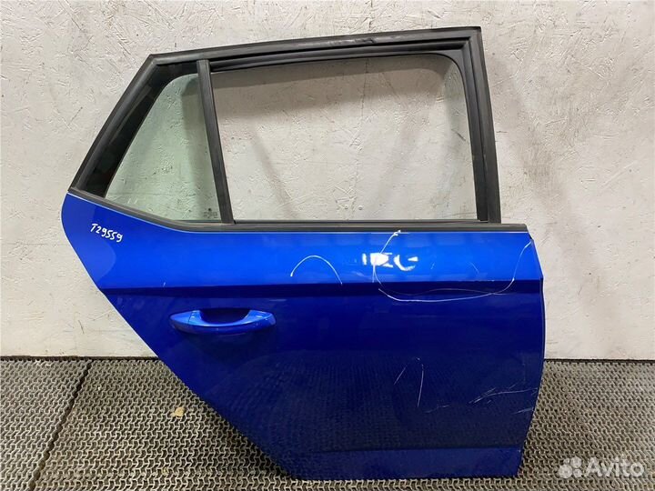 Стекло боковой двери Skoda Fabia, 2019