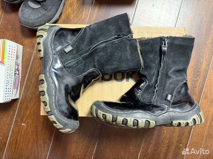 Сапожки детские зимние на овчине 30 размер