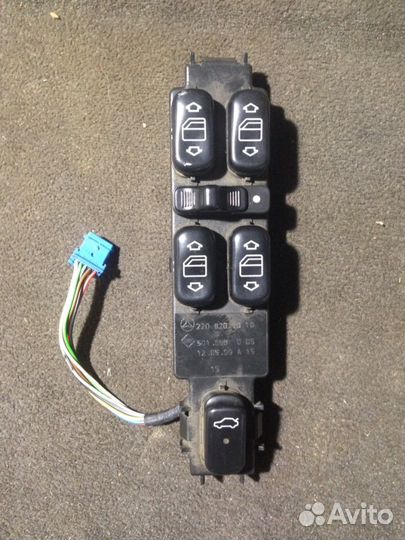 Кнопки стеклоподъёмника Mercedes W220