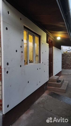 Утепление фасадов. Балконов. Откосов