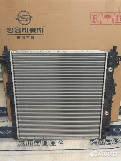 Основной радиатор, Ssang Yong Kyron Actyo