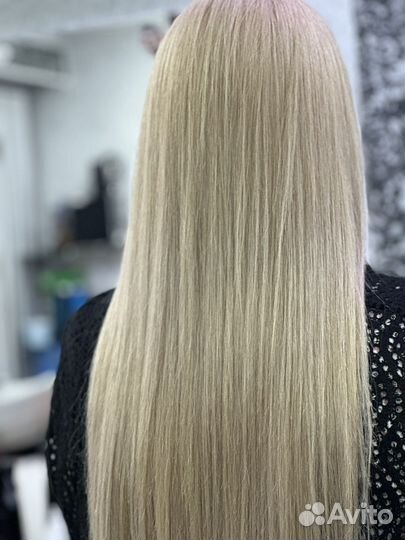 Стрижка окрашивание укладка 500