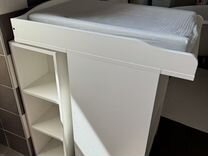 Пеленальный столик IKEA смогёра белый полный компл