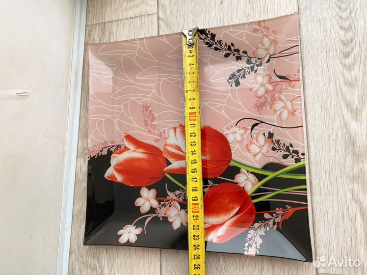 Набор квадратных тарелок