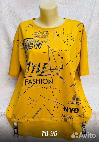 Футболка 52р до 58 размер