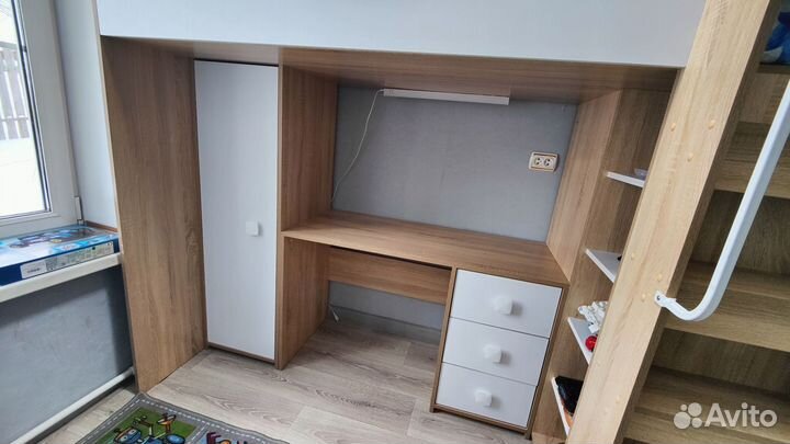 Кровать чердак