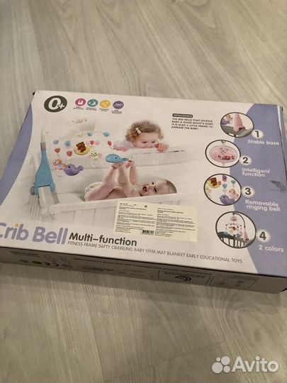 Мобиль на кроватку новый