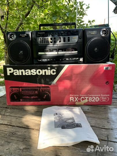 Музыкальный центр Panasonic rx-ct820