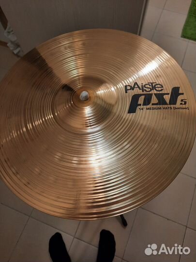 Тарелки Paiste pst 5 medium hats 14