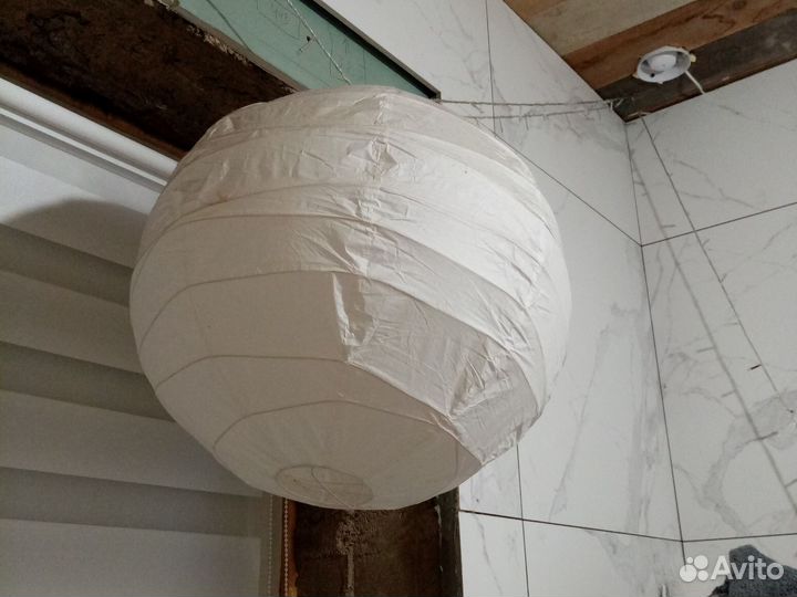 Люстра шар IKEA бесплатно