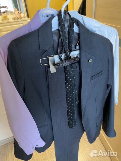 Костюм брюки жилет пиджак галстук