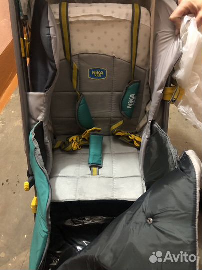 Продам санки коляску ника 7