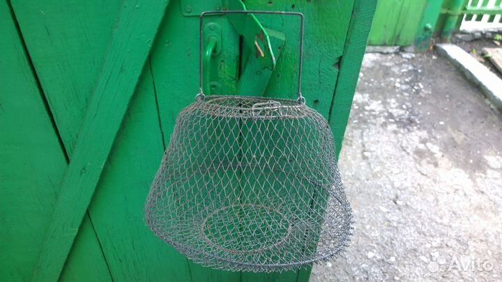 Садки рыболовные металлические