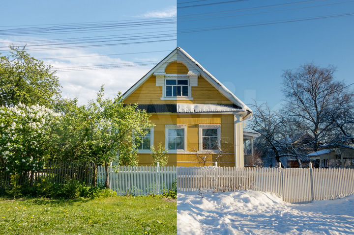 Коттедж 70 м² на участке 14 сот.