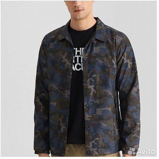 THE north face Jacket Unisex Camo+Gift Bag (XL)(51)