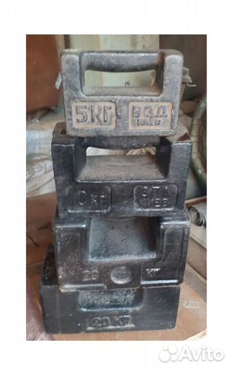 Гири квадратные(советские) -20кг