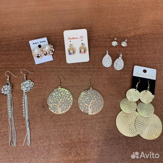 Серьги новые