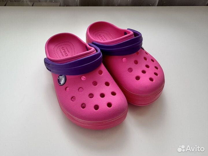 Crocs сабо детские с10 27 для девочки