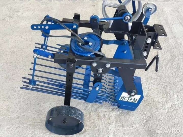 Картофелекопалка для мотоблока под ременной привод