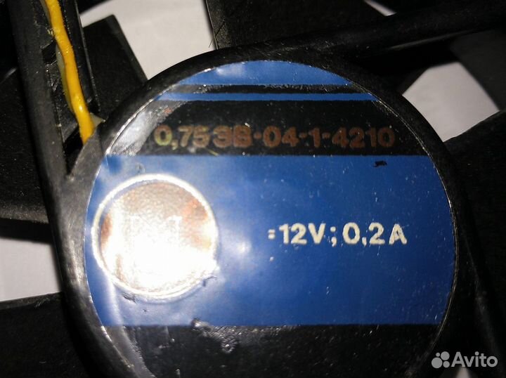 Вентилятор 0.75 эв-04-1-4210