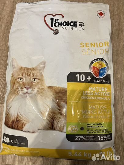 Корм для кошек 1st choice