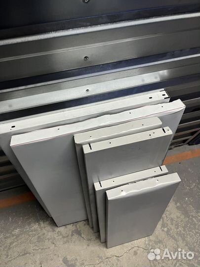 Полки для металлического стеллажа (обрезки) бу