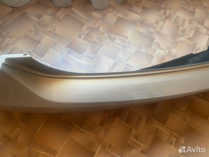 Бампер задний volkswagen polo седан